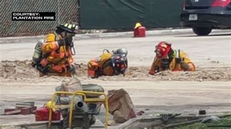 Crews Cap Gas Leak In Plantation Wsvn 7news Miami News Weather Sports Fort Lauderdale