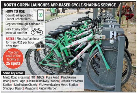 Planet Green Bicycle Delhi Book Your Cycle On App Use Qr Code And