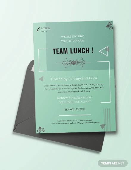 Lunch Invitation Examples Format Pdf Examples