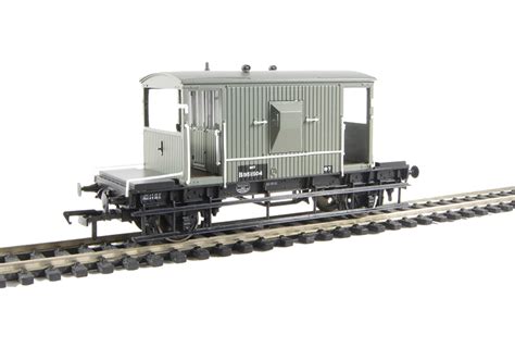 Bachmann Branchline A Ton Brake Van Unfitted In BR Grey Livery