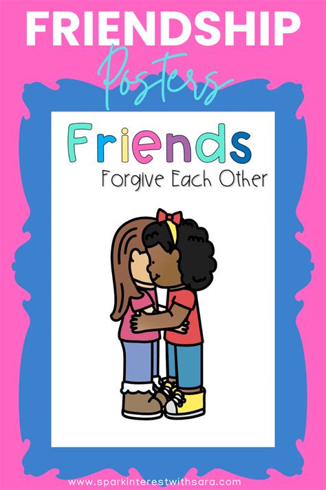 Friendship Posters Made By Teachers Early Childhood Education