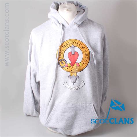 Logan Clan Crest Hoody Sweatshirts Scottish Clan Tartans Tartan Kilt