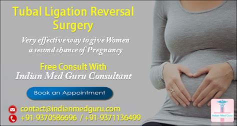 Understanding Tubal Ligation Reversal Surgery Process Purpose And Recovery