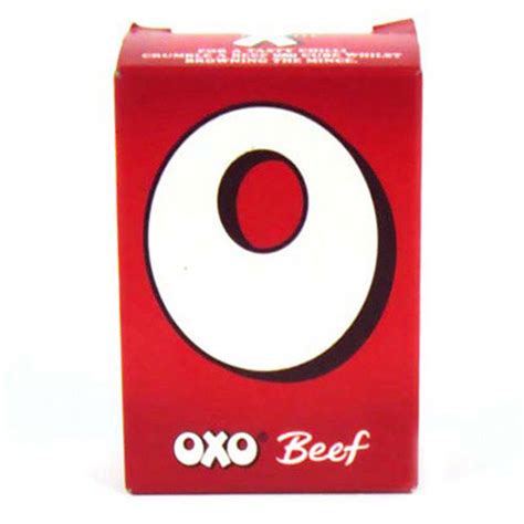 Stock cubes are no substitute for homemade stock. Oxo Beef Stock Cubes 12 Pack - Delivered WorldWide by BritishFoodStoreOnline.co.uk