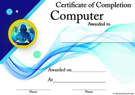 Computer Courses Completion Certificate Template Download Printable Pdf Templateroller