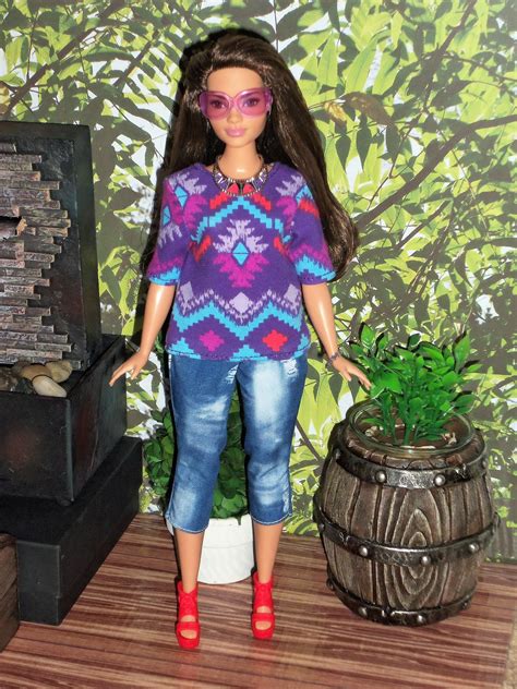 Curvy Evolution Latina Barbie Ooak Style By Aneka Barbie And Ken Barbie Girl Barbie Dolls