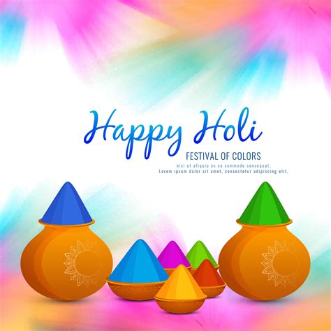 Abstract Colorful Happy Holi Background 345739 Vector Art At Vecteezy