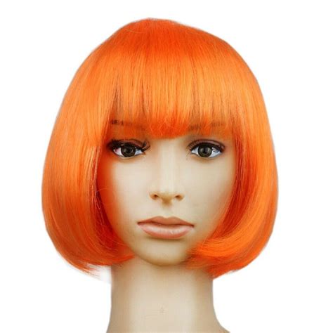 15 Colors Women Lady Short Straight Hair Full Wigs Cosplay Party Bob