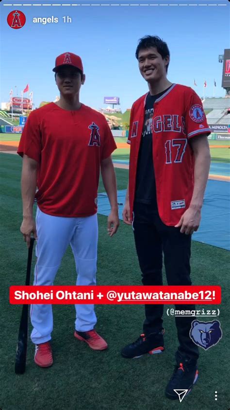 Vote Ohtani 💯 All Star 🤞 大谷翔平 On Twitter Ohtani And Yuta ♥️ Tall