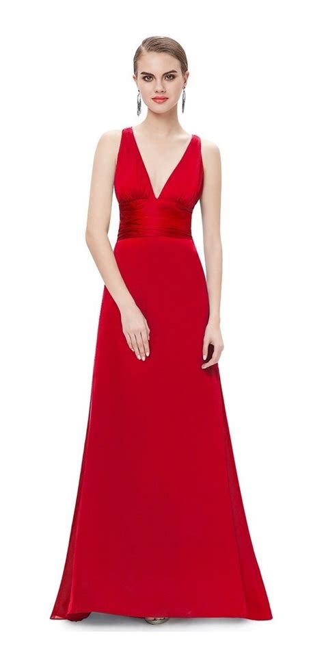 Vestido De Mujer Rojo Satin De Gala Cocktail Largo Elegante 119900 En Mercado Libre