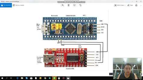 การใช้งาน Stm32f103c8t6 ร่วมกับ Arduino Ide รับเขียนโปรแกรม Stm32 Youtube