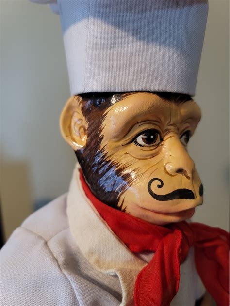 Rare Vintage Gorilla Chef Doll By Dollcrafter At Balos 1983 Etsy