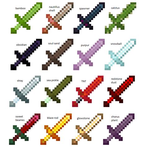 Minecraft Sword Texture Packs