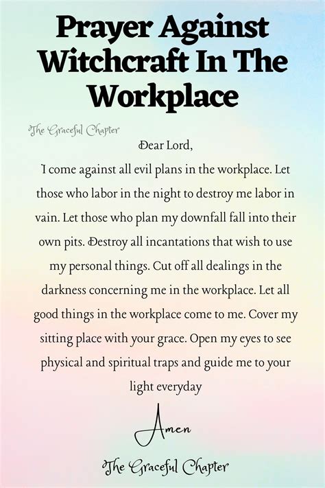 11 Powerful Prayers Against Witchcraft - The Graceful Chapter