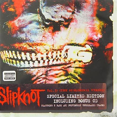 Slipknot Vol The Subliminal Verses Cd Sent Sameday