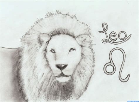 Leo Drawing, Pencil, Sketch, Colorful, Realistic Art Images | Drawing Skill