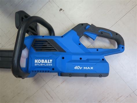 Kobalt 40v Max Brushless 14 Chainsaw Bare Tool Model Kcs 1040b 03