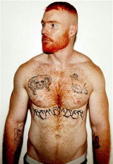 Inked Bearded Ginger Hunk Ginger Men Hottest Redheads Red Hot