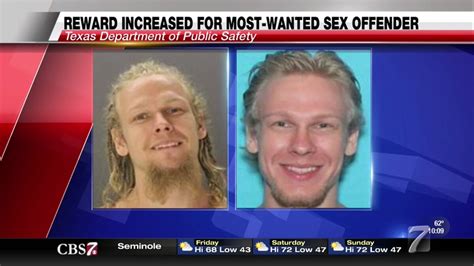 Txdps Increases Reward To 10000 For Most Wanted Sex Offender