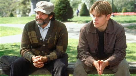 When professors discover that an aimless janitor is also a math genius, a therapist helps the young man this movie is. Robin Williams makeshift memorial spotted at "Good Will ...
