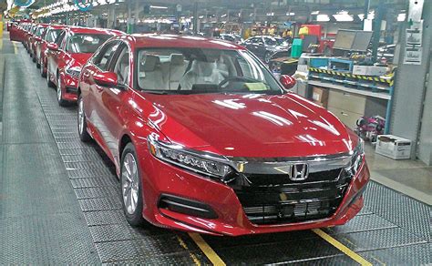 Acclaimed 2018 Honda Accords Built In Ohio Are Sitting On Lots