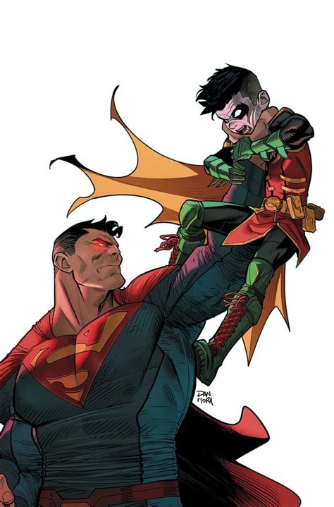 Adventures Of The Supersons 6 Cover By Dan Mora Dc Comics Art