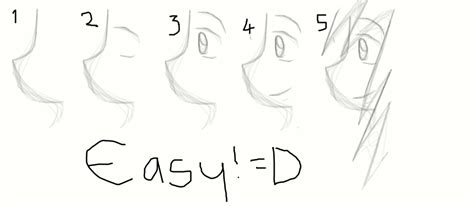 How To Draw A Sideways Faced Manga By Iiknife On Deviantart