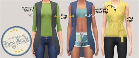 4 Basic Clothes At Oh My Sims 4 Sims 4 Updates