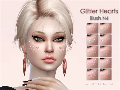 Some Shiny Glitter Hearts For Your Sims Enjoy Found In Tsr Category