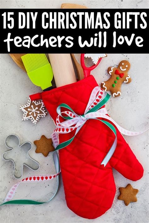 30 awesome gifts for teachers. 15 DIY teacher Christmas gifts | Diy teacher christmas ...