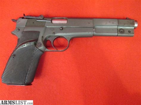 Armslist For Sale Fn Browning Hi Power Cassi Inc Competition 9mm 6