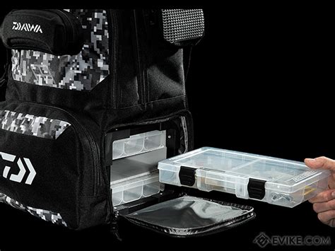 Daiwa D Vec Tactical Soft Sided Tackle Box Size Backpack Digital