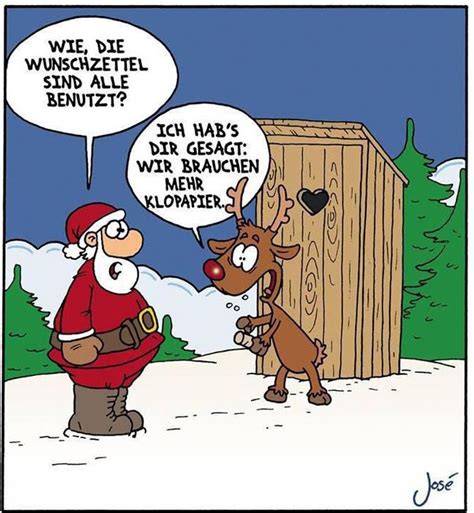 Funpot S 23 Tes Adventstürchen Lustige Cartoons Weihnachten Comic Lustige Weihnachtsbilder