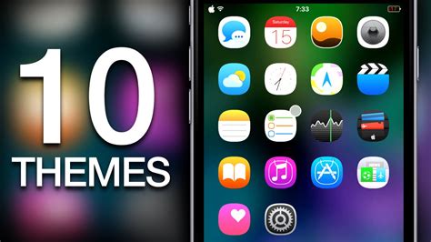 New Top 10 Best Ios 9 And Ios 8 Cydia Winterboard Themes For Iphone