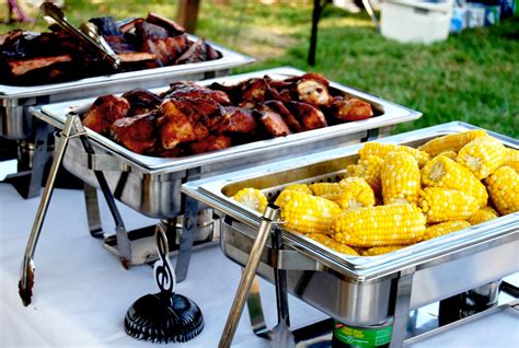 Barbecue Catering Tent Rental You