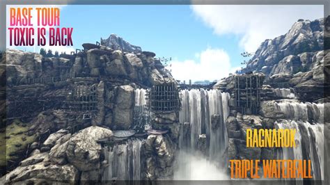 Ragnarok Triple Waterfall Base Tour Ark Survival Evolved Youtube