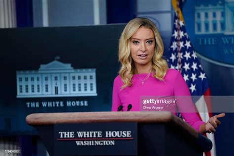 White House Press Secretary Kayleigh Mcenany Speaks During A Press