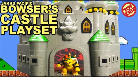 Nintendo Jakks Pacific Bowsers Castle 25in Playset Youtube