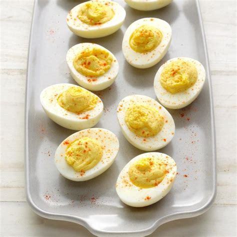 Easy Deviled Eggs Recipe Taste Of Home