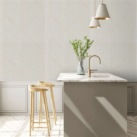 Radial Beaded Wallpaper Oysterpearl By Harlequin 111551