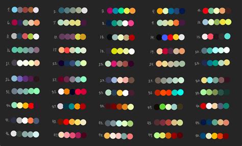 F2u Color Palettes By Nurserybears On Deviantart Colo