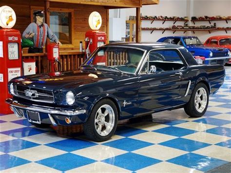 1965 Ford Mustang Coupe Caspian Blue For Sale Ford Mustang 289 Cui