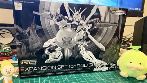 Premium Bandai Rg God Gundam Expansion Set Unboxingthoughts Youtube