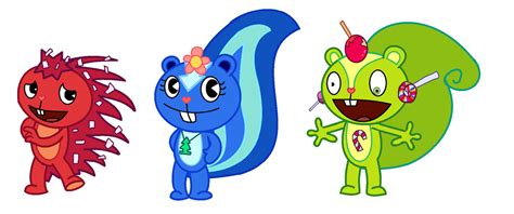 Flaky Petunia And Nutty Happy Tree Friends By