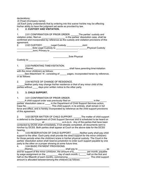 Marriage contract template in Word and Pdf formats - page 2 of 12