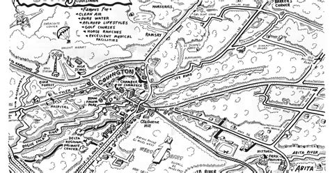 The Barthet Gallery Covington Area Map