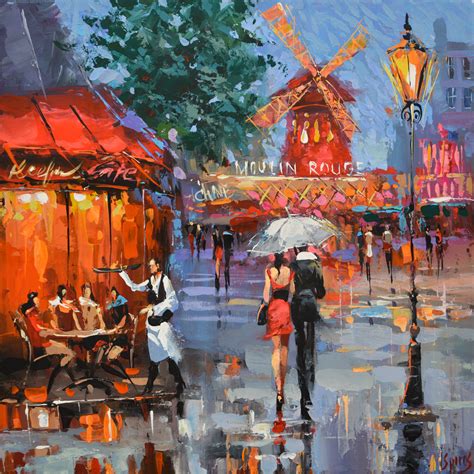 Smell Of Paris Magical Evening 2 By Dmitry Spiros 2022 Painting