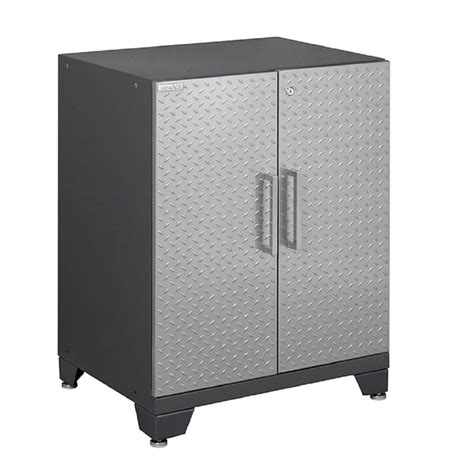 New age diamond plate series cabinets. NewAge Products Performance Plus Diamond Plate 28-in W x ...