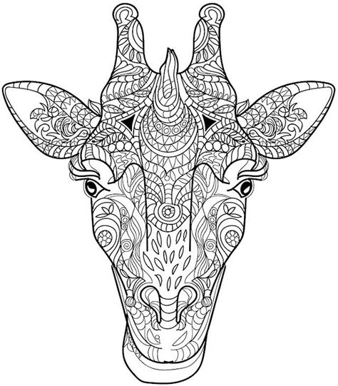 Awesome Printable Animal Coloring Pages For Adults Image