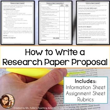 Sum of research funding with networks etc. Research Paper Proposal Assignment Sheet and Grading ...